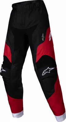 Obrázok produktu pre Detské motokrosové nohavice Alpinestars Racer Veil, čierna/červená, 18