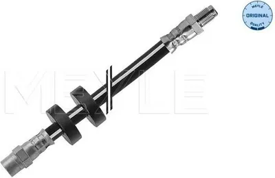 Produktbild von MEYLE 100 611 0006 Bremsschlauch Vorne für VW GOLF II (19E, 1G1) GOLF I Cabriolet (155) PASSAT Variant (3A5, 35I) GOLF I (17) für AUDI 80
