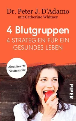 Obrázek produktu pro 4 Blutgruppen - 4 Strategien für ein gesundes Leben