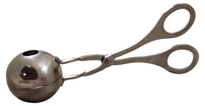 Kugelformzange, 4,8 cm, rostfrei, für Fleischbällchen, Melonenbällchen & mehr