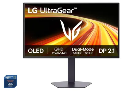 Produktbild von LG 27GX790B-B, 68,6 cm (27"), 2560 x 1440 Pixel, Quad HD, OLED, 0,03 ms, Schwarz