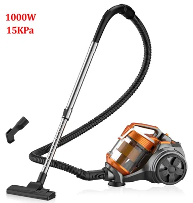 Produktbild von Staubsauger - Bodenstaubsauger - 15 kPa - 1000 W - 220 V - Kabelgebunden - Mehrfachzyklonfilter - Hartböden, Teppiche und Tierhaare