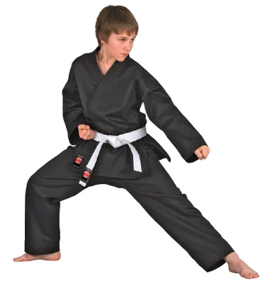 Image de Dojo-Line KARATE-Gi noir 140