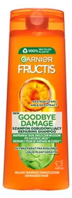 Zdjęcie produktu dla Garnier Fructis Goodbye Damage Szampon odbudowujący do włosów bardzo zniszczonych 400 ml