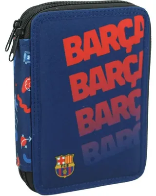 Productafbeelding van FC Barcelona: Dubbel etui met Barcelona-thema