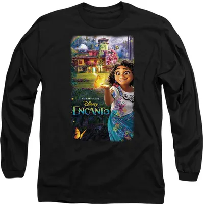 Produktbild von Encanto - T-Shirt für Herren/Damen Uni TV14289 (M) (Schwarz)