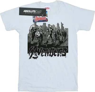 Produktbild von Marvel - "Avengers" T-Shirt für Herren BI12168 (3XL) (Weiß)