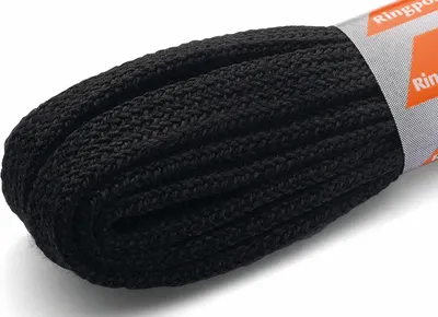 Produktbild von RINGELSPITZ - Flach Schmal – Schlanke Schnürsenkel für Stilvolle Looks - 120 cm, schwarz