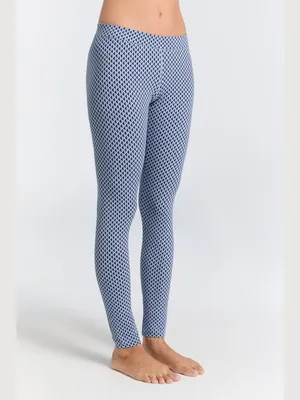 Produktbild von Damen Leggings aus 95% Baumwolle und 5% Elasthan mit normaler Bundhöhe