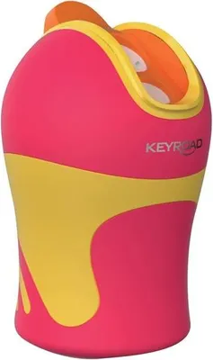 Zdjęcie produktu dla Kolorowa temperówka KEYROAD, czerwona