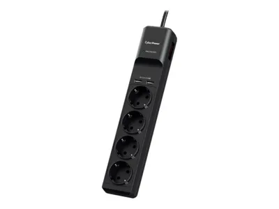 Produktbild von CyberPower Prof. 4xSchuko/2xUSB ochrona przeciwprzepięciowa P0420SUD0-EN