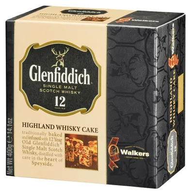 Produktbild von Glenfiddich Whiskykuchen 400g