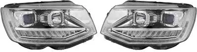 Produktbild von Scheinwerfer Set Hauptscheinwerfersatz für VW Multivan VI (SGF, SGM, SGN) Transporter VI Bus (SGB, SGG, SGJ) Transporter VI Kastenwagen (SGA, SGH)