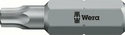 Immagine prodotto di Punta da 1/4" DIN 3126 C6,3 IP15 x 25 mm, resistente all'usura. Wera | 4013288031587