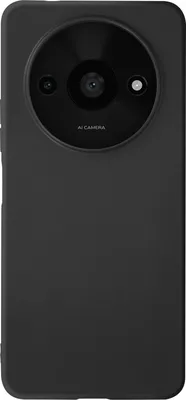 Obrázok produktu pre Mayaxess, Ultratenké ochranné puzdro pre Xiaomi Redmi A3 z mäkkého silikónu, čierne