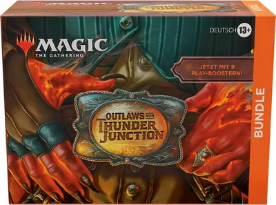 Produktbild von Magic the Gathering Outlaws von Thunder Junction Bundle deutsch
