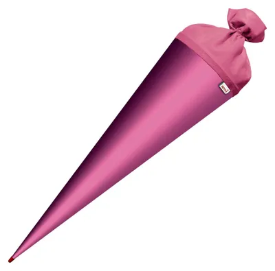 Produktbild von ROTH Bastelschultüte mit Verschluss, 700 mm, rosa