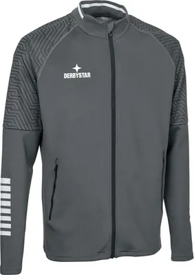 Produktbild von Derbystar Primo Trainingsjacke v24 Kinder grau weiß Gr 164