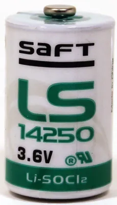 Obrázok produktu pre Lítiová batéria Saft LS14250 1/2AA 3,6 V 1200 mAh