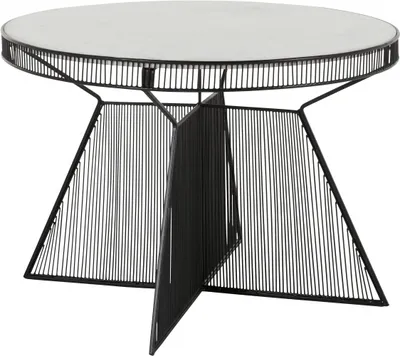 Produktbild von Couchtisch 77 cm in Schwarz / Marmor