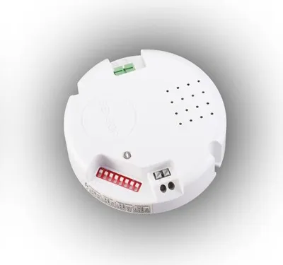 Immagine prodotto di SENSORE DI MOVIMENTO A MICROONDE CON ALIMENTATORE 360°, 8-15 m, IP20 - E+CR-M1-OM