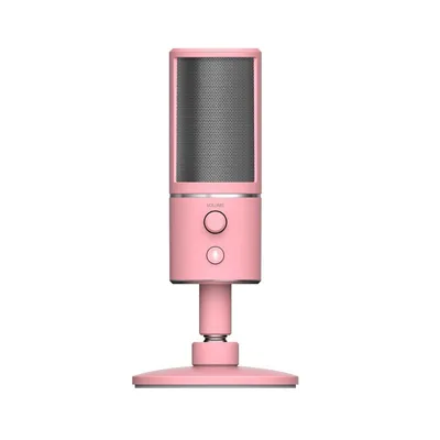 Produktbild von Razer Seirēn X Pink PC-Mikrofon  RAZER Produktfarbe: Pink, Typ: PC-Mikrofon, Übertragungstechnik: Verkabelt, Geräteschnittstelle: USB / 3,5 mm