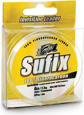 Produktbild von Sufix Invisiline Clear 0,92mm 45,7kg - 20m Fluorocarbonschnur