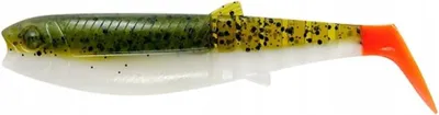 Obrázok produktu pre Savage Gear Cannibal Shad Olive Hot Orange 20 cm 80 g Gumová nástraha