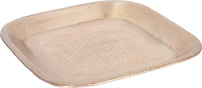 Produktbild von Skandinavisches Design Tablett Kerzentablett Hosna Gold 34cm