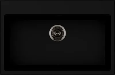 Immagine prodotto di Lavello una vasca nero Waltz 78x51
