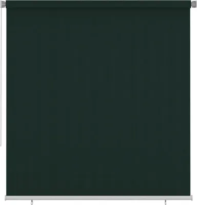 Produktbild von Außenrollo 225 (B) x 230 (H) cm Dunkelgrün HDPE