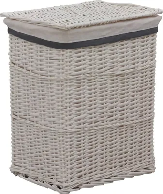 Image de Panier à linge Blanc Saule