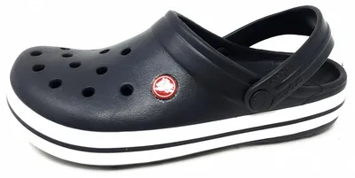 Produktbild von Crocs Crocband Clog Schwarz/Weiß - Pantolette - 11016-001