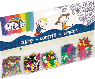 Produktbild von Fiorello Pailletten GR-K251 Sterne Mix 5 170-2243