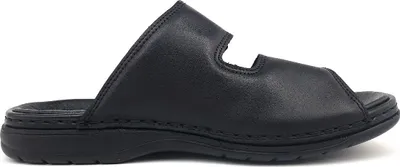 Imagen del producto de Zapatos para hombre Rieker, zapatillas de estar por casa, sandalias, color negro, para uso diario