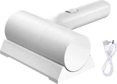 Produktbild von Matratzenstaubsauger, leistungsstarke Saugkraft, hocheffiziente Filtration, kabelloser, wiederaufladbarer Staubsauger, Tierhaar-Staubentferner