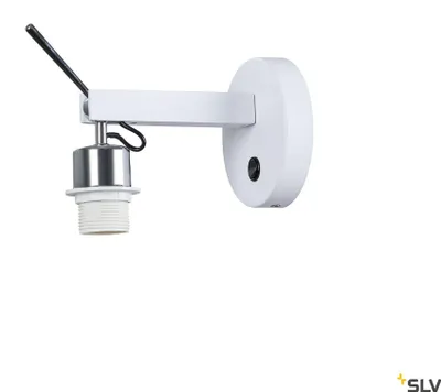 Produktbild von SLV 1003035 FENDA E27 Wandaufbauleuchte weiß ohne Schirm