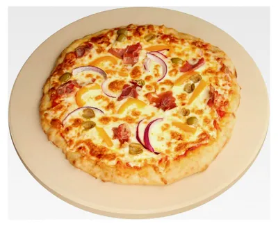 Produktbild von Pizzastein aus Rinderkeramik, 35,6 cm