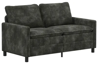 Obrázek produktu pro vidaXL Pohovka antracitová 156 x 81 x 87,5 cm polyester