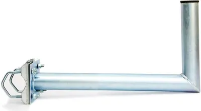 Produktbild von Mastausleger Stahl 45 cm Geländerhalter Sat Antenne Ausleger