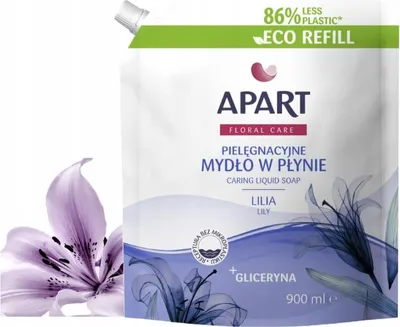 Produktbild von Flüssigseife Nachfüllpackung Apart Blumenpflege Lilie 900 ml