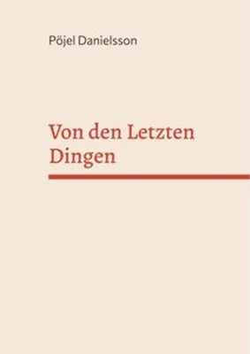 Produktbild von Von den Letzten Dingen