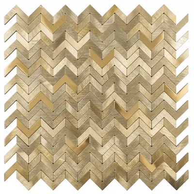 Produktbild von Wandmosaik Rea P14453A Gebürstetes Gold
