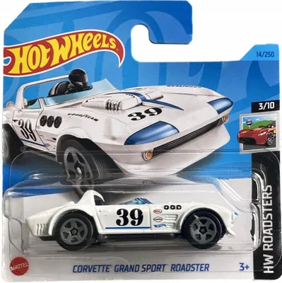 Produktbild von Hot Wheels Corvette Grand Sport Roadster Spielzeugauto detailgetreu