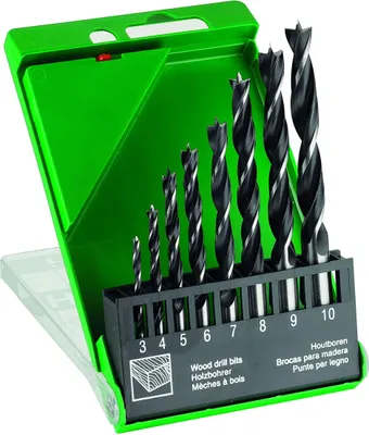 Produktbild von Holzbohrer Satz 8 tlg.3-4-5-6-7-8-9-10mm781982