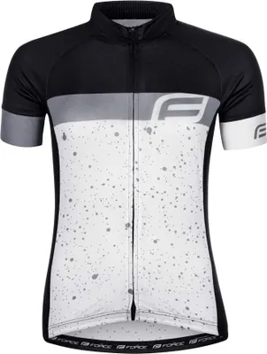 Produktbild von Jersey Kurz Jacke FORCE SPRAY LADY schwarz-weiß %%% Größe: XS