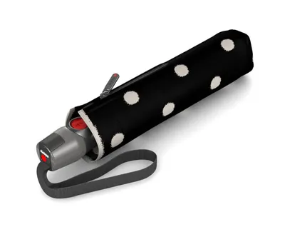 Produktbild von Knirps T.200 M Duomatic - Taschenschirm Regenschirm (dot art black)