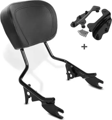 Obrázek produktu pro Sissy bar + dokovací sada pro Harley Davidson Street Glide 09-13 černý
