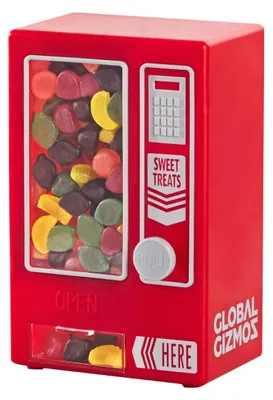 Süßigkeitenspender Retro-Stil, 19x13 cm, ohne Batterien