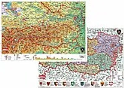 Produktbild von Österreich physisch / politisch